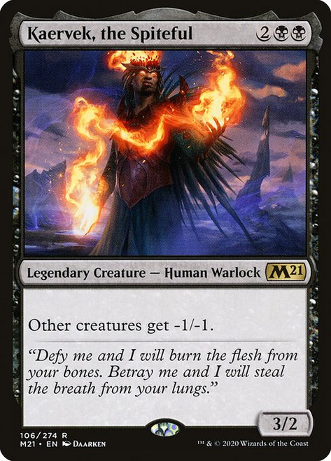 Kaervek, the Spiteful (M21) (Foil) (#106)