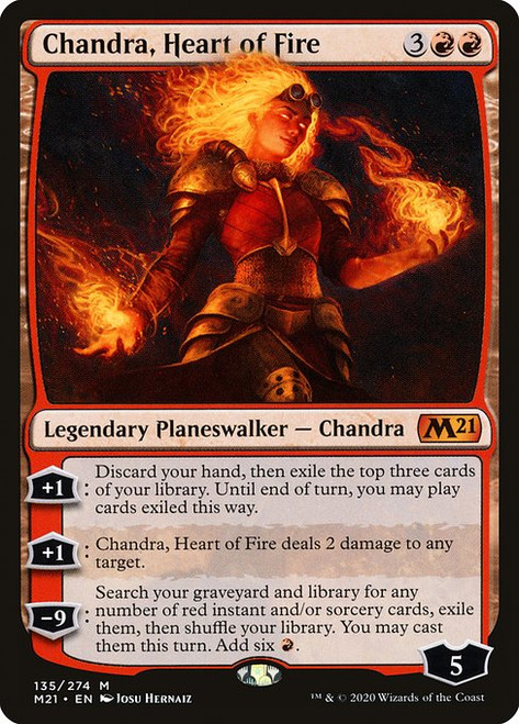 Chandra, Heart of Fire (M21) (#135)
