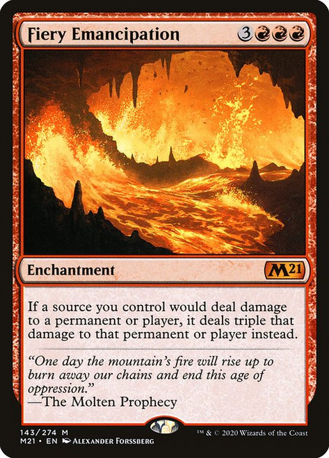 Fiery Emancipation (M21) (Foil) (#143)