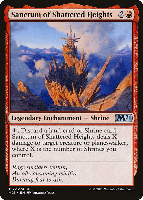 Sanctum of Shattered Heights (M21) (Foil) (#157)