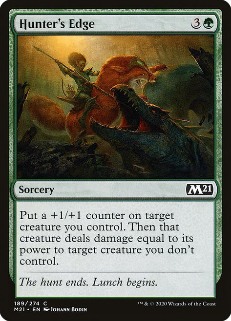 Hunter's Edge (M21) (Foil) (#189)