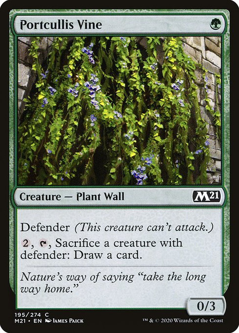 Portcullis Vine (M21) (Foil) (#195)