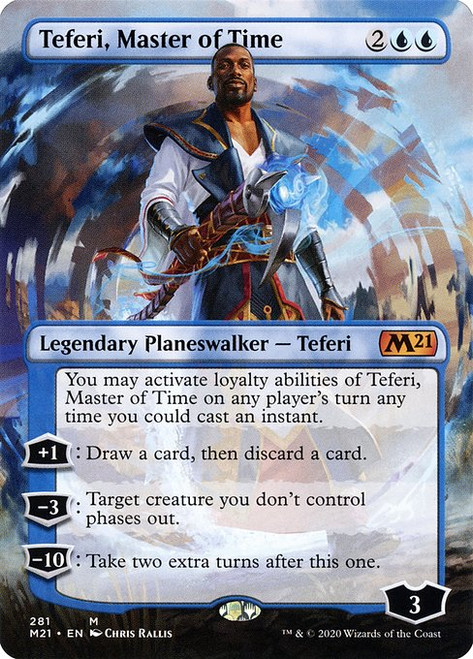 Teferi, Master of Time (M21) (Foil) (Borderless) (#281)