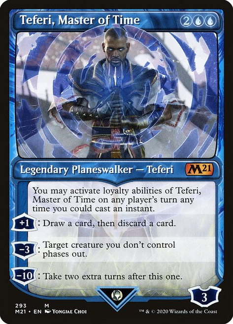 Teferi, Master of Time (M21) (Showcase) (#293)