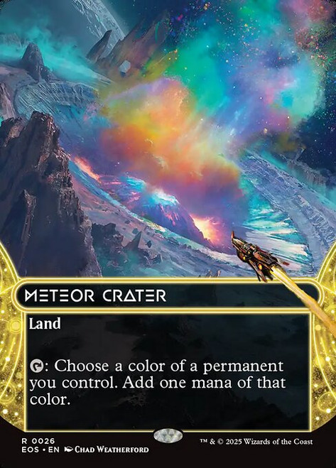 Meteor Crater (EOS) (Foil) (Borderless) (#26)