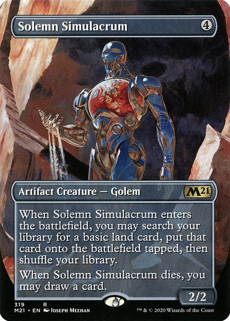 Solemn Simulacrum (M21) (Borderless) (#319)