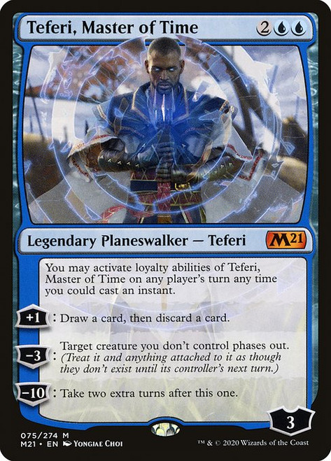 Teferi, Master of Time (M21) (Foil) (#75)