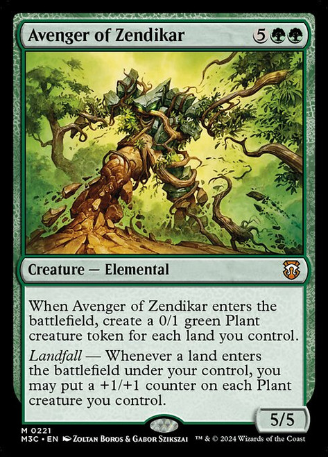 Avenger of Zendikar (M3C) (Ripple Foil) (#221)