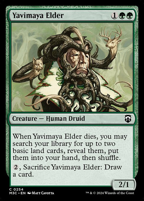 Yavimaya Elder (M3C) (Ripple Foil) (#254)