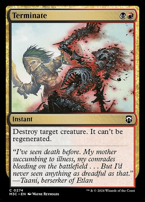 Terminate (M3C) (Ripple Foil) (#274)