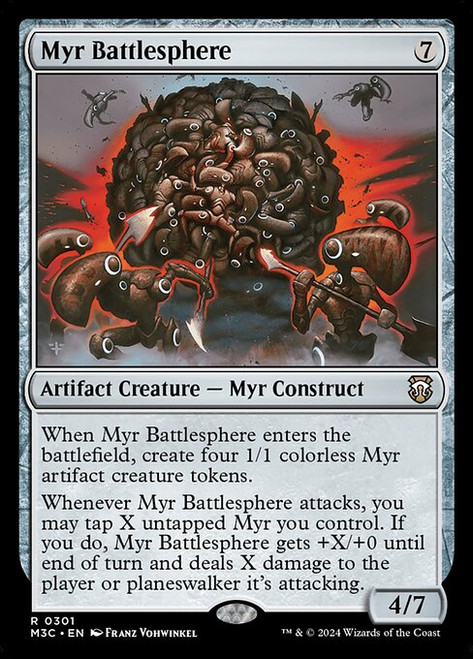 Myr Battlesphere (M3C) (Ripple Foil) (#301)