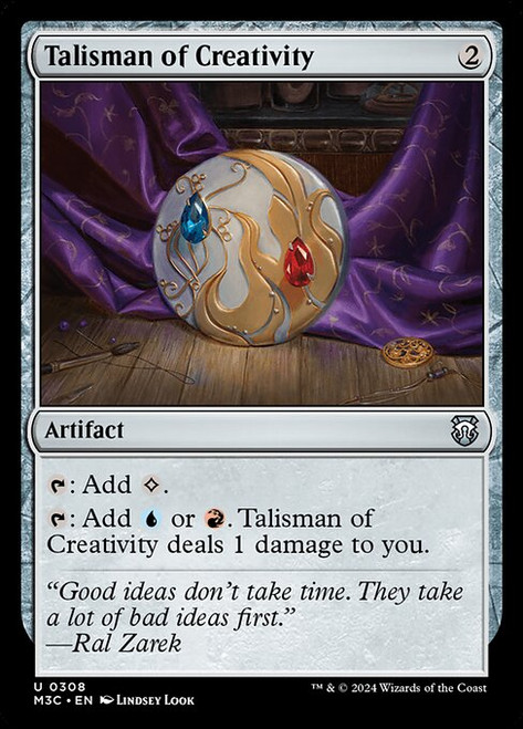 Talisman of Creativity (M3C) (Ripple Foil) (#308)
