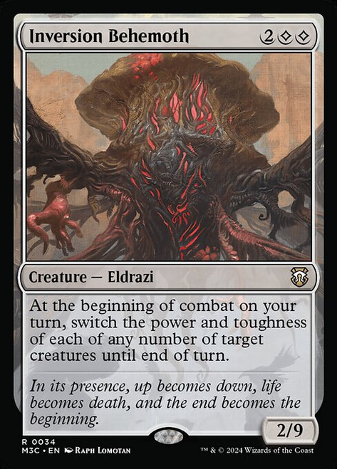 Inversion Behemoth (M3C) (Ripple Foil) (#34)