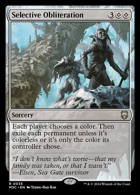 Selective Obliteration (M3C) (Ripple Foil) (#35)