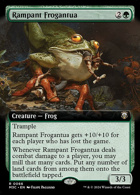 Rampant Frogantua (M3C) (Extended Art) (#66)