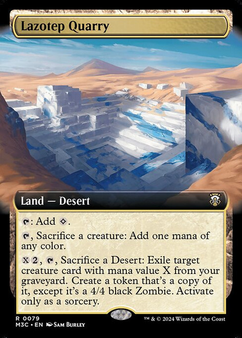 Lazotep Quarry (M3C) (Ripple Foil) (Extended Art) (#79)