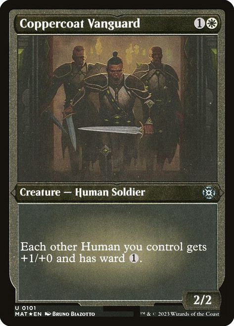 Coppercoat Vanguard (MAT) (FoilEtched) (#101)