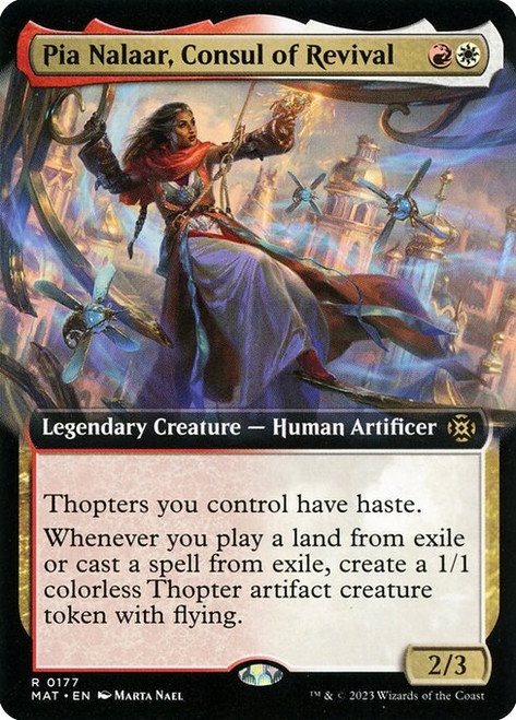 Pia Nalaar, Consul of Revival (MAT) (Extended Art) (#177)