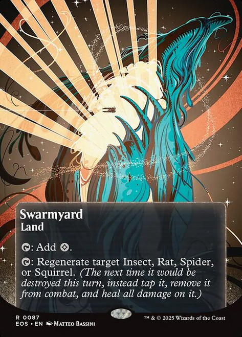Swarmyard (EOS) (Foil) (Borderless) (#87) Swarmyard (EOS) (Foil) (Borderless) (#87)