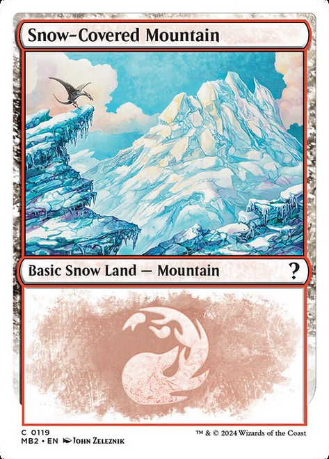 Snow-Covered Mountain (MB2) (#119)