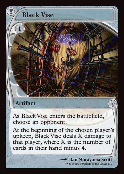 Black Vise (MB2) (#139)