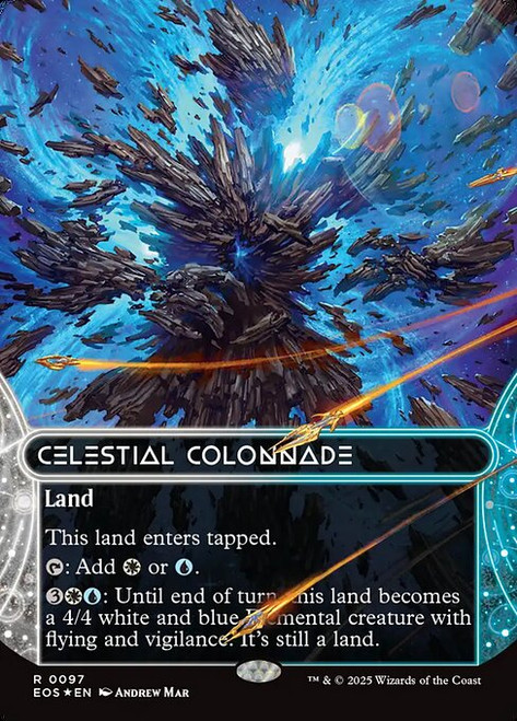 Celestial Colonnade (EOS) (GalaxyFoil) (Borderless) (#97)