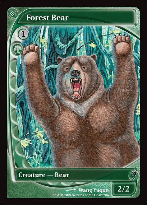 Forest Bear (MB2) (Foil) (Full Art) (#206)