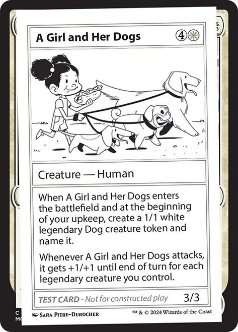 A Girl and Her Dogs (MB2) (#279)
