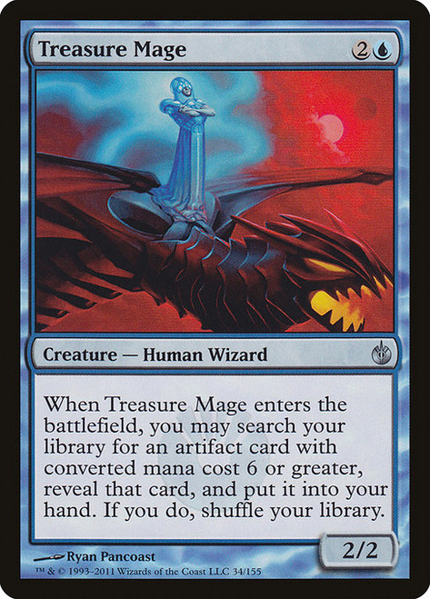 Treasure Mage (MBS) (Foil) (#34)