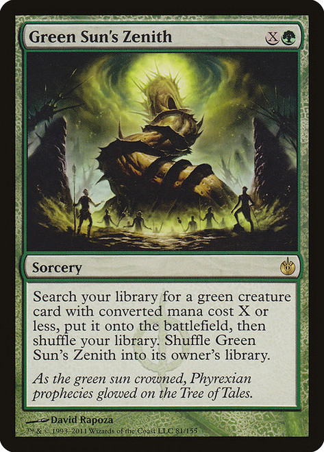 Green Sun's Zenith (MBS) (#81)
