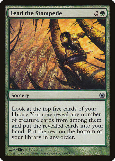 Lead the Stampede (MBS) (Foil) (#82)