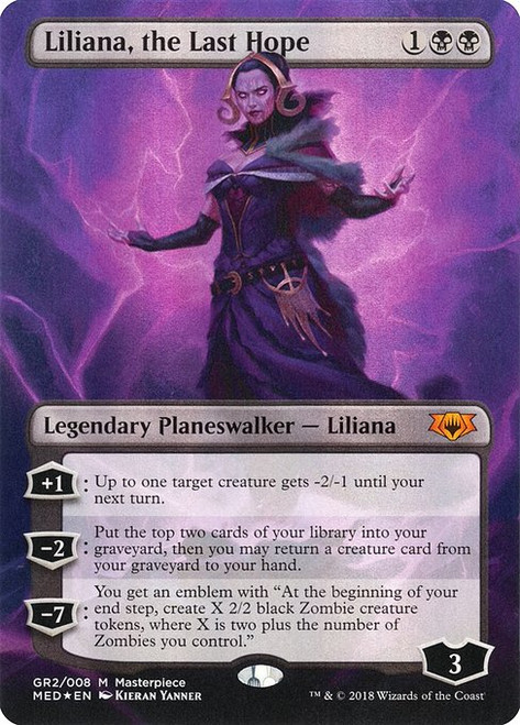 Liliana, the Last Hope (MED) (Foil) (Borderless) (#GR2)
