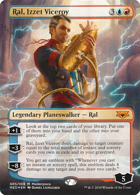 Ral, Izzet Viceroy (MED) (Foil) (Borderless) (#GR5)