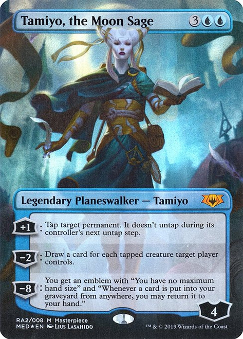 Tamiyo, the Moon Sage (MED) (Foil) (Borderless) (#RA2)