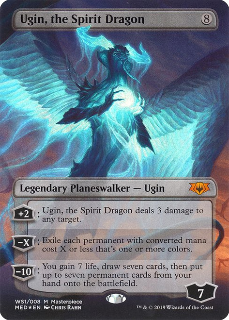 Ugin, the Spirit Dragon (MED) (Foil) (Borderless) (#WS1)
