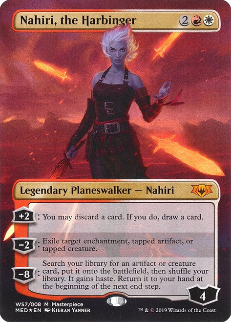 Nahiri, the Harbinger (MED) (Foil) (Borderless) (#WS7)
