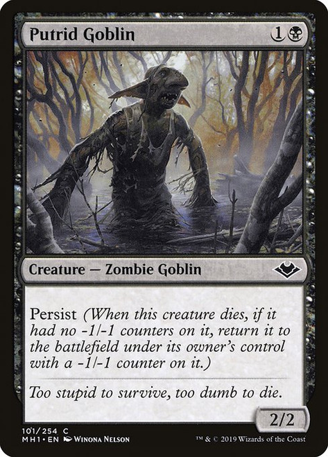 Putrid Goblin (MH1) (Foil) (#101)