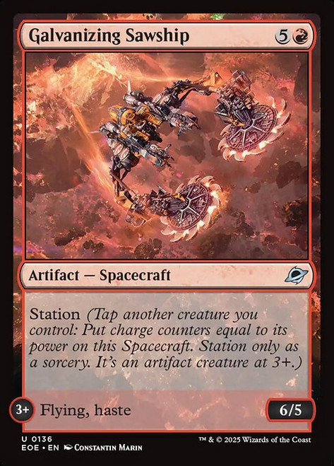 Galvanizing Sawship (EOE) (Foil) (#136)