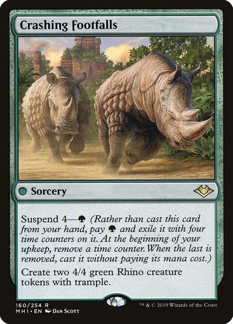 Crashing Footfalls (MH1) (Foil) (#160)