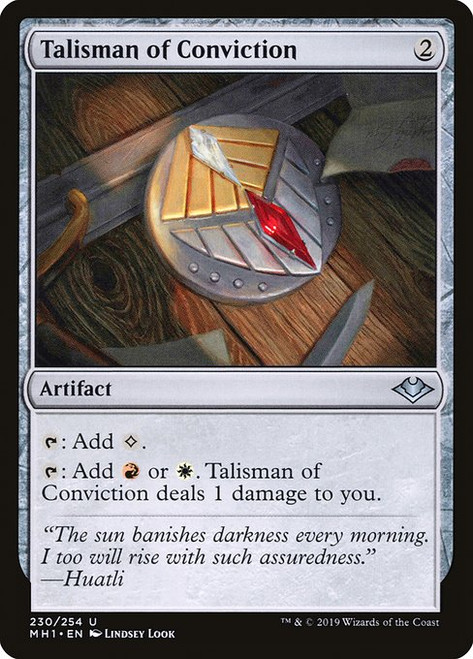 Talisman of Conviction (MH1) (Foil) (#230)