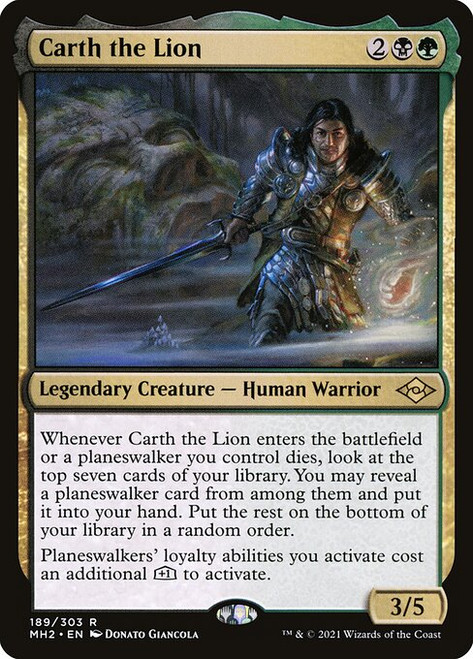 Carth the Lion (MH2) (Foil) (#189)