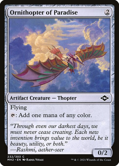 Ornithopter of Paradise (MH2) (Foil) (#232)