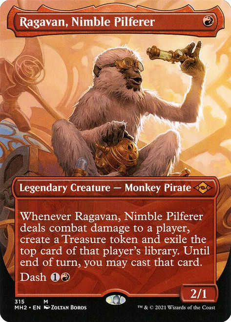 Ragavan, Nimble Pilferer (MH2) (Full Art) (#315)