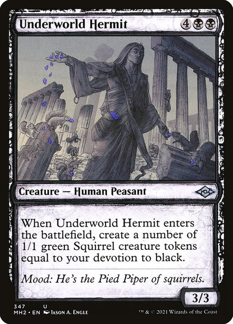 Underworld Hermit (MH2) (Foil) (Showcase) (#347)