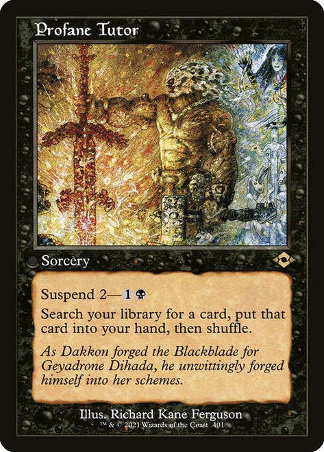 Profane Tutor (MH2) (Foil) (#401)