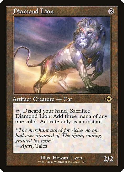 Diamond Lion (MH2) (FoilEtched) (#427)