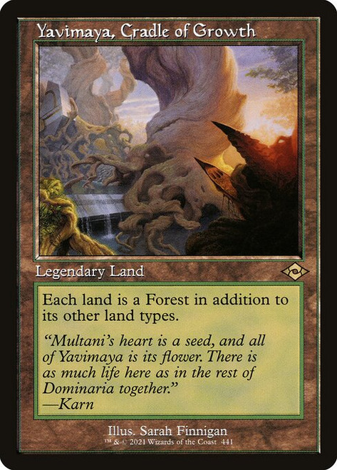 Yavimaya, Cradle of Growth (MH2) (Foil) (#441)