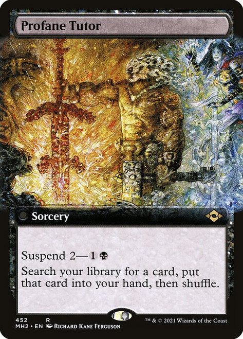 Profane Tutor (MH2) (Extended Art) (#452)