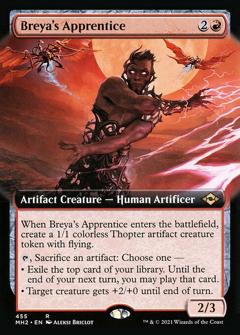 Breya's Apprentice (MH2) (Foil) (Extended Art) (#455)