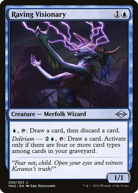 Raving Visionary (MH2) (Foil) (#56)